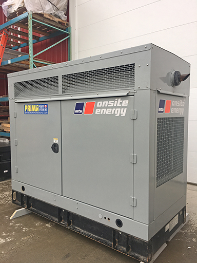 Mtu 50 Kw Diesel Generator For Sale Prima Power Systems Inc