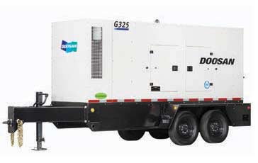 334 kVA|267kW Doosan g325 generator