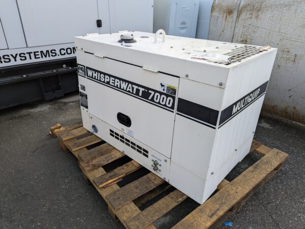 7kW Whisperwatt Diesel Generator - Model DA7000SA