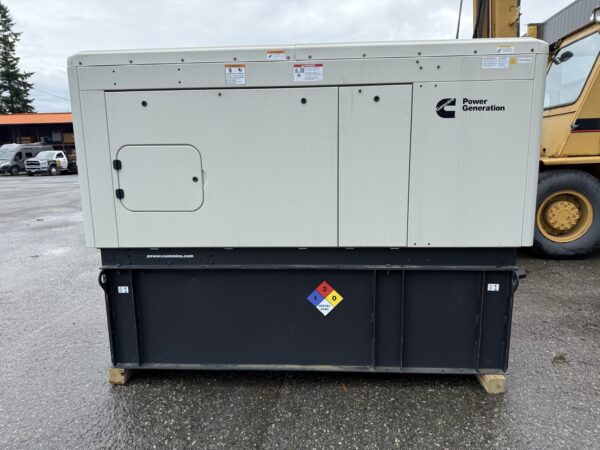 50kW 208V Cummins Diesel Generator & 200A 208V ASCO ATS Package